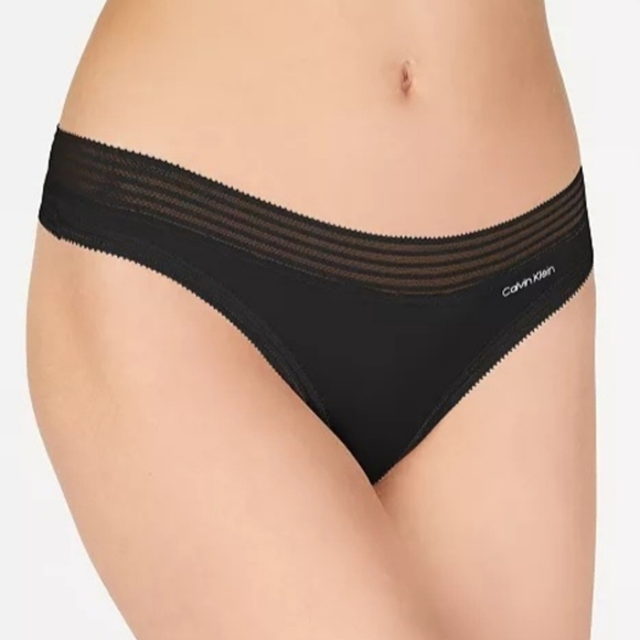 CALVIN KLEIN BRAND NEW SET OF TWO THONGS SIZE L - Picture 7 of 11